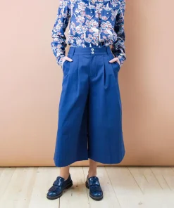Gonna pantalone Posidonia blu indaco S